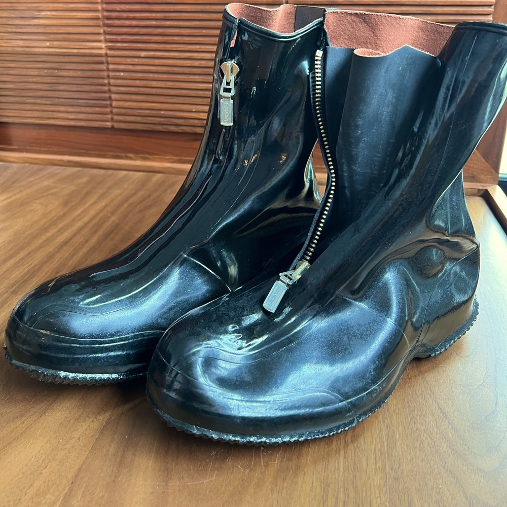 Vintage military Rain boots
